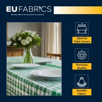 Gingham – 1 inch Checks Baby Blue