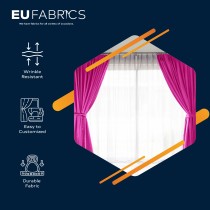 Duchess Satin Fabric Bridal Purple