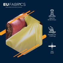 Duchess Satin Fabric Bridal Purple