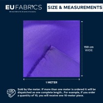 Duchess Satin Fabric Bridal Purple