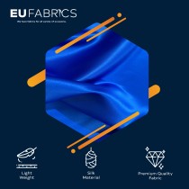 Duchess Satin Fabric Bridal Purple