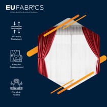 Duchess Satin Fabric Bridal Purple