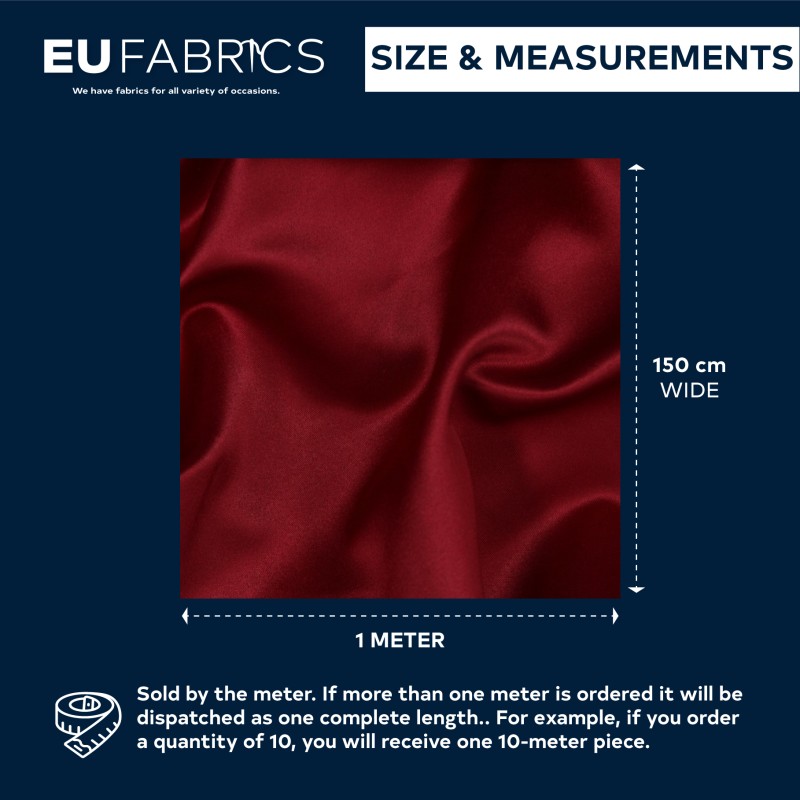 Duchess Satin Fabric Bridal Purple