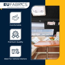 Car Headliner Fabric 2MM Foam Backed Ivory