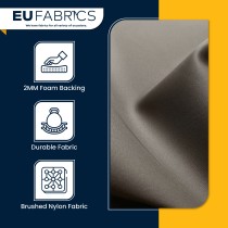 Car Headliner Fabric 2MM Foam Backed Ivory