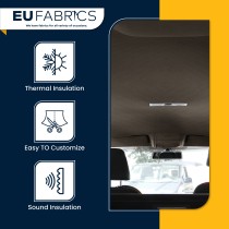 Car Headliner Fabric 2MM Foam Backed Ivory