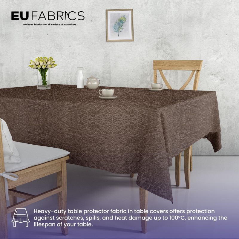 Heavy Duty Table Protector Chocolate 3