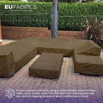 18ox Waxed Cotton Canvas Tan3