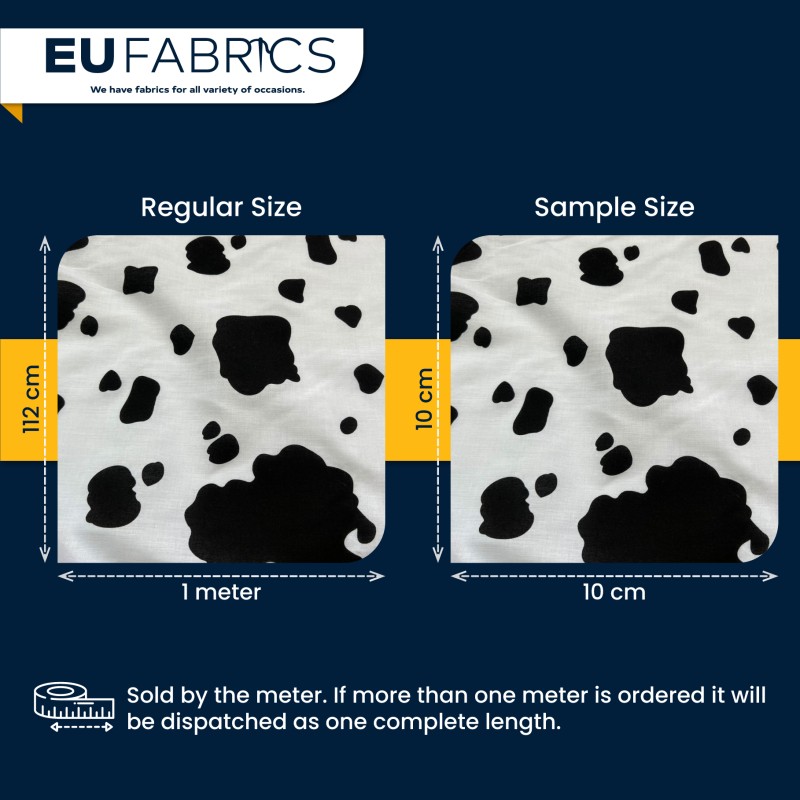 Animal Prints Polycotton Fabric Leopard 1
