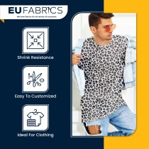 Animal Prints Polycotton Fabric Leopard 1