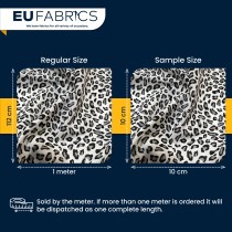 Animal Prints Polycotton Fabric Leopard 1