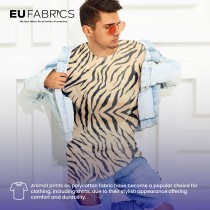 Animal Prints Polycotton Fabric Leopard 1