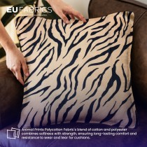 Animal Prints Polycotton Fabric Leopard 1