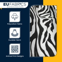 Animal Prints Polycotton Fabric Leopard 1