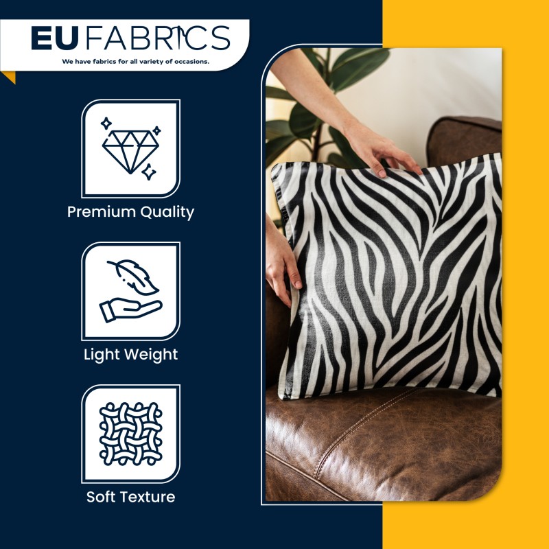 Animal Prints Polycotton Fabric Leopard 1