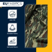 Printed Fleece Green Camo 4