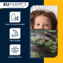 Printed Fleece Green Camo 4