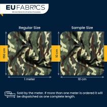 Printed Fleece Green Camo 4