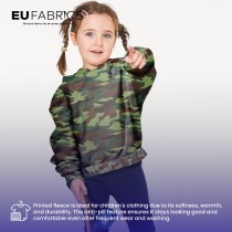 Printed Fleece Green Camo 4