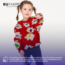 Printed Fleece Green Camo 4