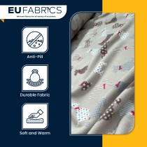 Printed Fleece Green Camo 4