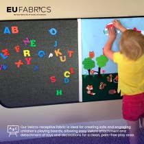 Velcro Receptive Fabric (200 scrim) Black 3