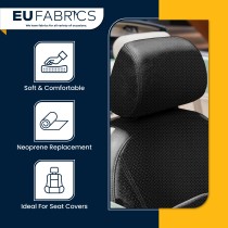2MM Airtex Spacer Mesh Fabric Neoprene Replacement Black1