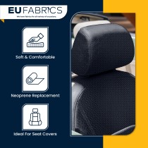 2MM Airtex Spacer Mesh Fabric Neoprene Replacement Black1