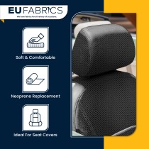 2MM Airtex Spacer Mesh Fabric Neoprene Replacement Black1