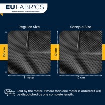 2MM Airtex Spacer Mesh Fabric Neoprene Replacement Black1