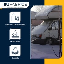 Qulted Metallic Quilted Ripstop Fabric  6