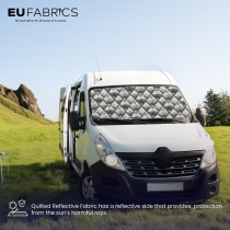 Qulted Metallic Quilted Ripstop Fabric  6