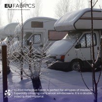 Qulted Metallic Quilted Ripstop Fabric  6