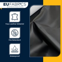 Marine Vinyl Leatherette Fabric Beige 1