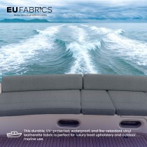 Marine Vinyl Leatherette Fabric Beige 1