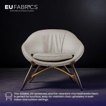 Marine Vinyl Leatherette Fabric Beige 1