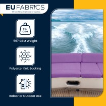 Marine Vinyl Leatherette Fabric Beige 1