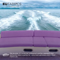 Marine Vinyl Leatherette Fabric Beige 1