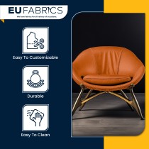 Marine Vinyl Leatherette Fabric Beige 1