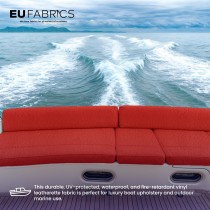 Marine Vinyl Leatherette Fabric Beige 1