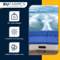 Marine Vinyl Leatherette Fabric Beige 1