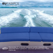 Marine Vinyl Leatherette Fabric Beige 1