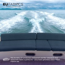 Marine Vinyl Leatherette Fabric Beige 1