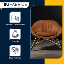 Marine Vinyl Leatherette Fabric Beige 1