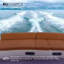 Marine Vinyl Leatherette Fabric Beige 1