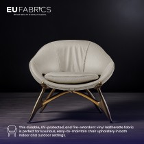 Marine Vinyl Leatherette Fabric Beige 1