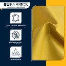 Marine Vinyl Leatherette Fabric Beige 1