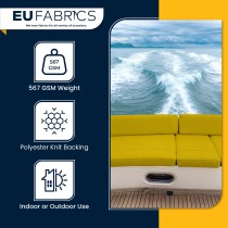 Marine Vinyl Leatherette Fabric Beige 1