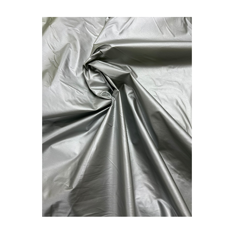 2oz Waterproof Reflective Fabric – Green Backing, 150cm Wide