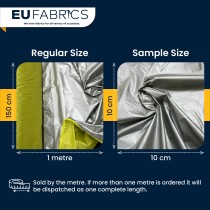 2oz Waterproof Reflective Fabric – Green Backing, 150cm Wide